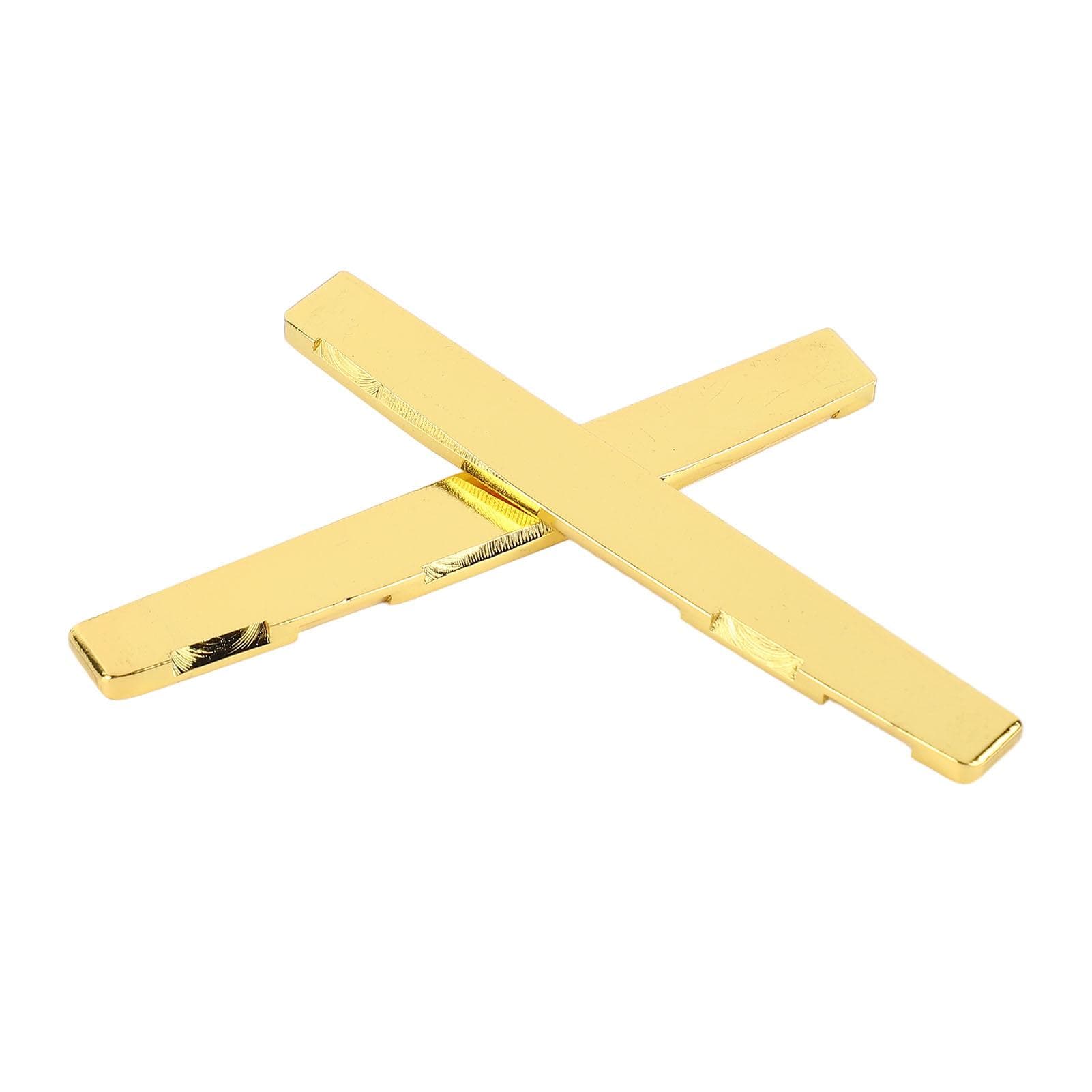 Acoustic Guitar Saddle Bridge Replacement Brass Metal Musical Instrument Accessories GL223(2Pcs)