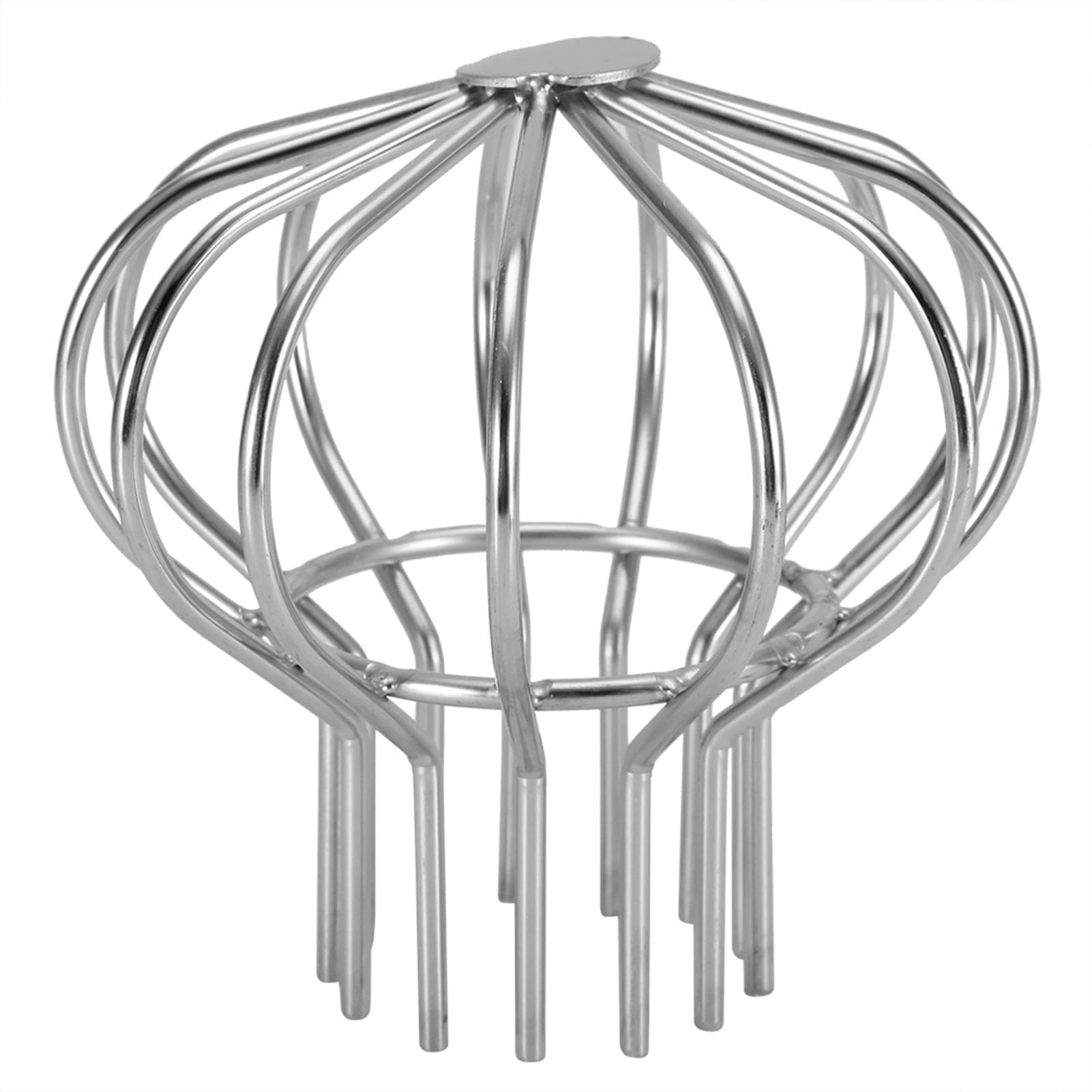 Stainless Steel Roof Drain Pipe Antiblocking Floor Drain for Indoor Yard Use(Tube 75)