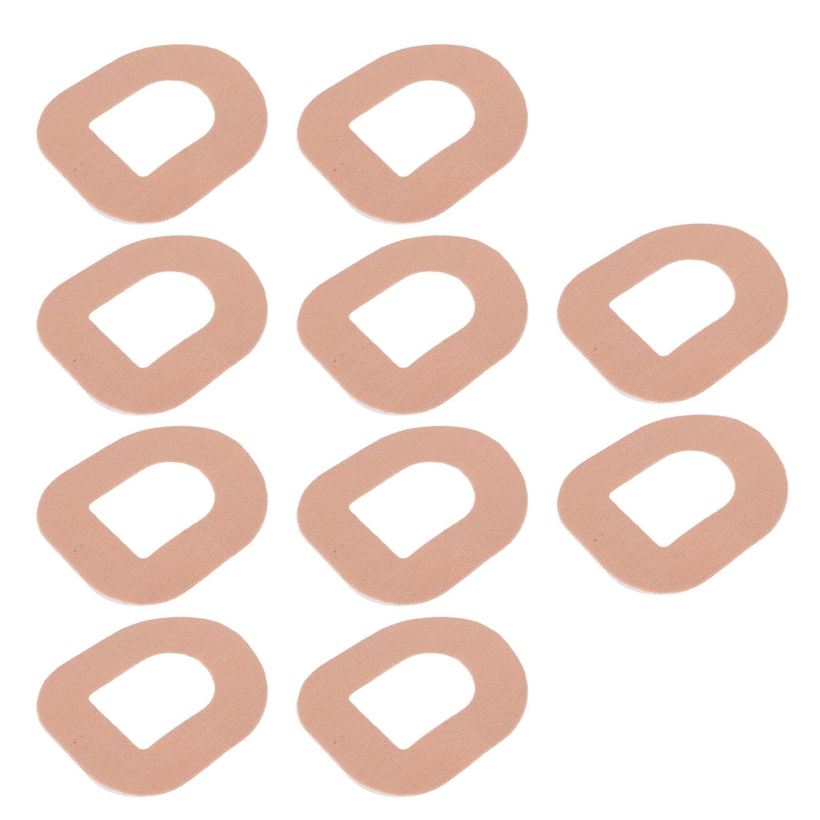 10pcs Adhesive Patch Waterproof Sweatproof Pre Cut CGM Patches for Blood Glucose Test