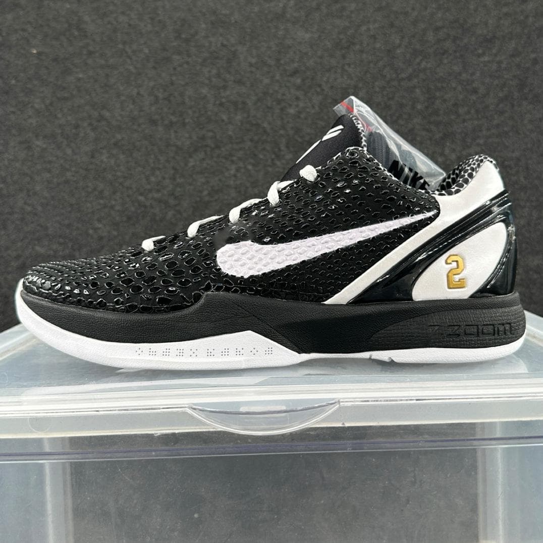 Genuine Kobe 6 Combat Basketball Shoes - Violent Orange, Full Mamba Replica, 6th Gen Men's Sports Shoes Size 46