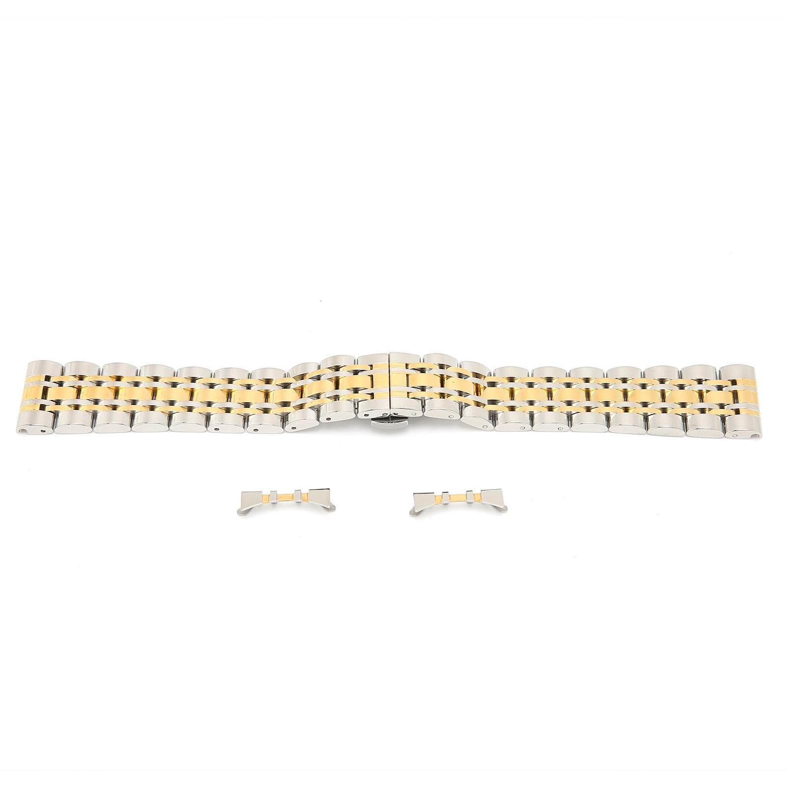 Exquisite Stylish Watch Strap Stainless Steel Replacement Watch Band Parts Accessory21mm / 0.83in 21 Size (66mm / 2.6in)