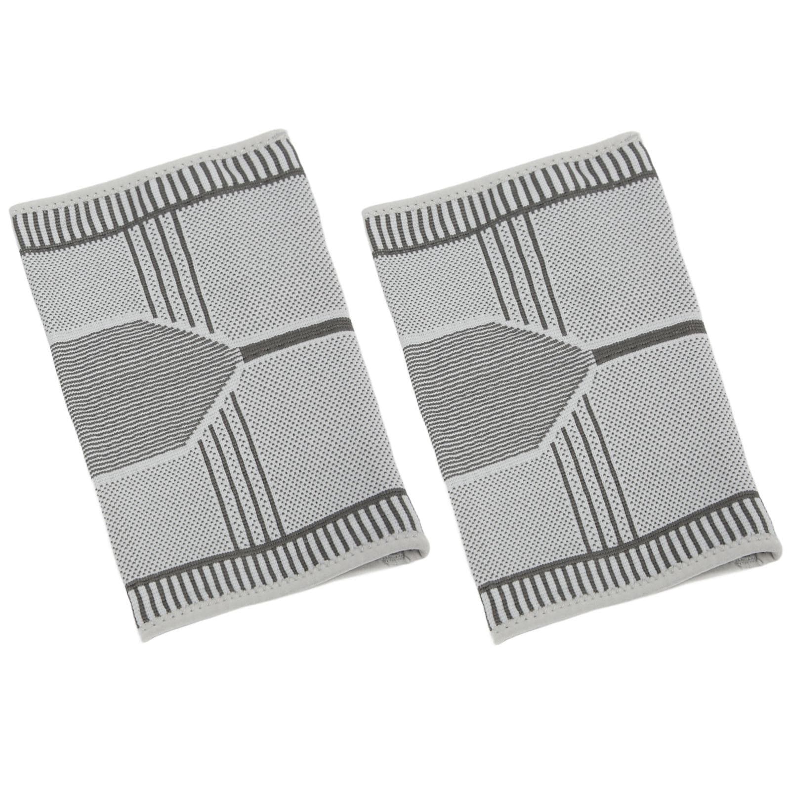 1 Pair Graphene Elbow Pads Elbow Joints Warmer Sleeves for Outdoor Sports Lattice Heating M