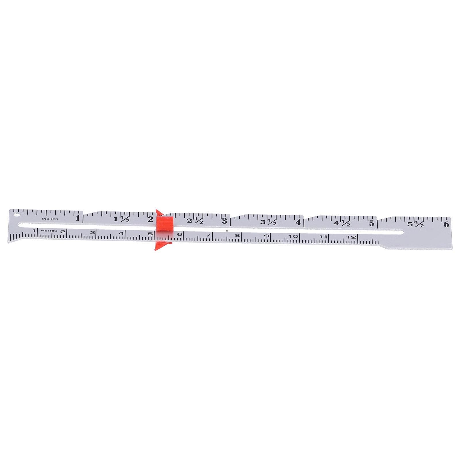Sewing Gauge Knitting Crafting Sewing Hemming Measuring Sliding Gauge Measuring Tool