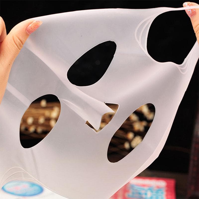 Silicone Face Mask Reusable Moisturizing Lifting Firming Anti Wrinkle V Shape Face Firming Gel Sheet Mask Ear Fixed Skin Care 1