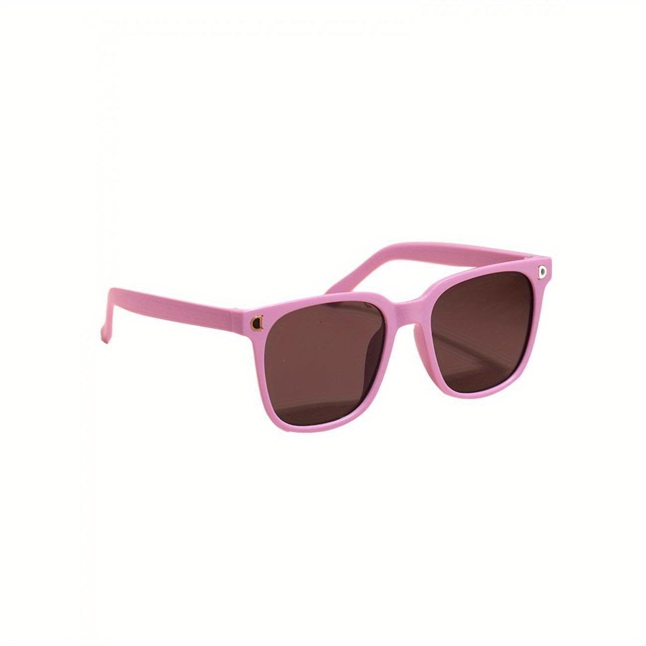 Korean Kids Fashion Sunglasses Large Frame UV Protection Outdoor Sunshade Glasses for Boys and Girls