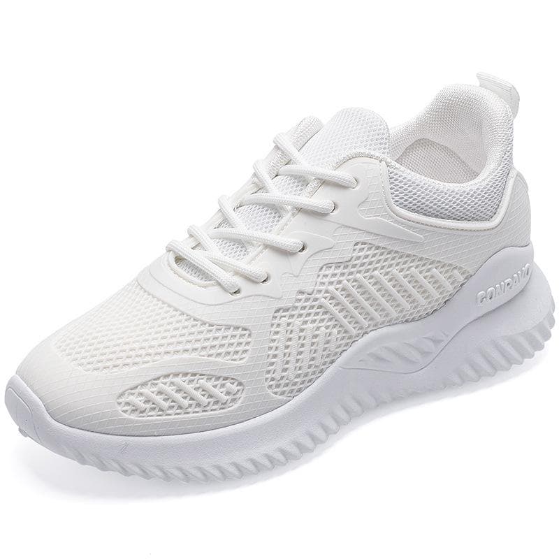 Popular Women's Shoes Spring New Sports Shoes Women's Small Coconut Running Shoes Mesh Breathable Casual Shoes Women 40