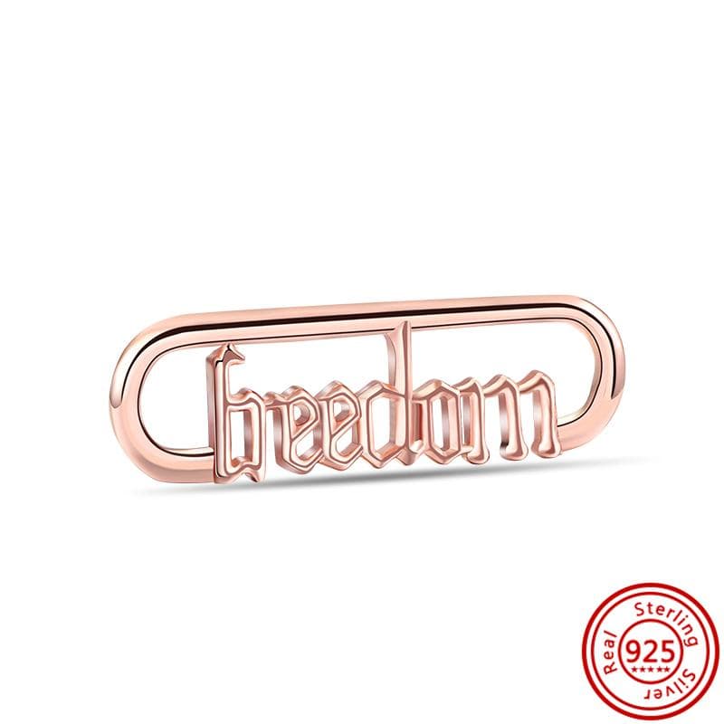 New Me Series Two-ring Connector Links Lucky Mini Charm Beads Fit Original Me Bracelet&Necklace Women Jewelry Gift