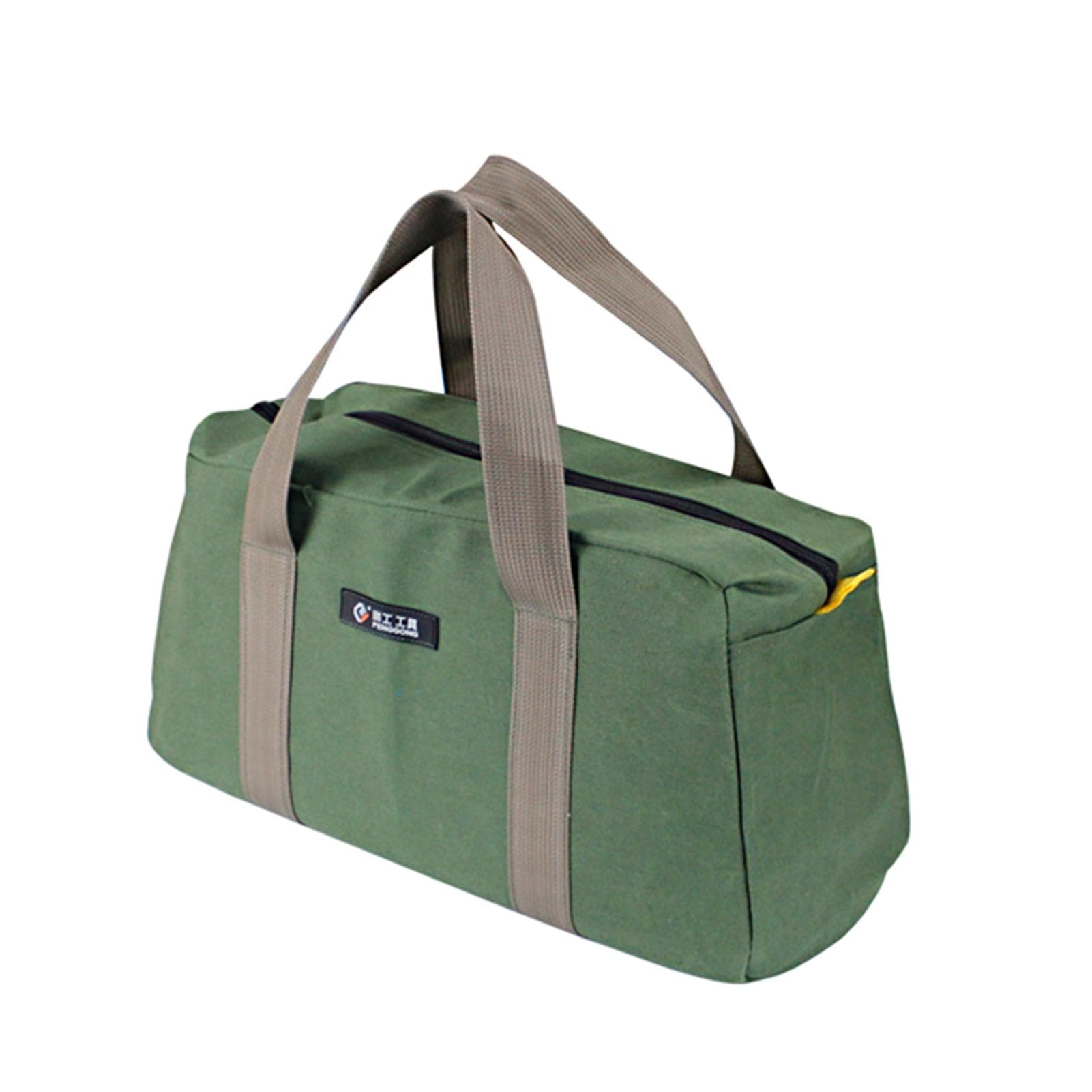 PENGGONG Large Thickened Wear-resistant Maintenance Tool Storage Bag Multifunctional Portable Tool 20-inch army green