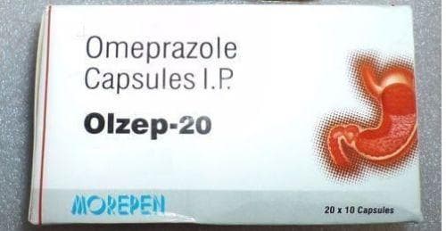 Dr Morepen OLZEP 20 Omeprazole ( 20 X 10=200 CAPSULES)