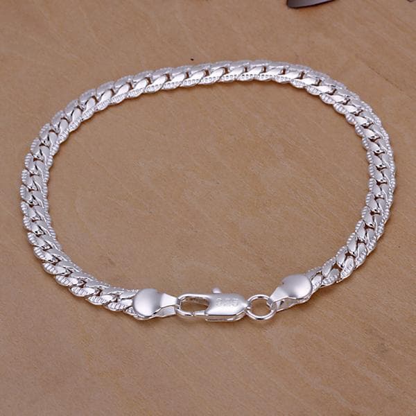 925 Sterling Silver 18-20cm Bracelet Fashion Jewelry 20cm