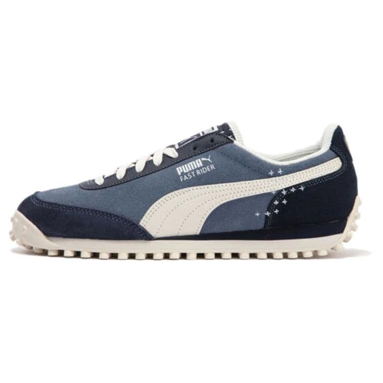 Puma Fast Rider Navy Pack - Denim Unisex Sneakers Blue Inky-Blue Warm-White 396835-01