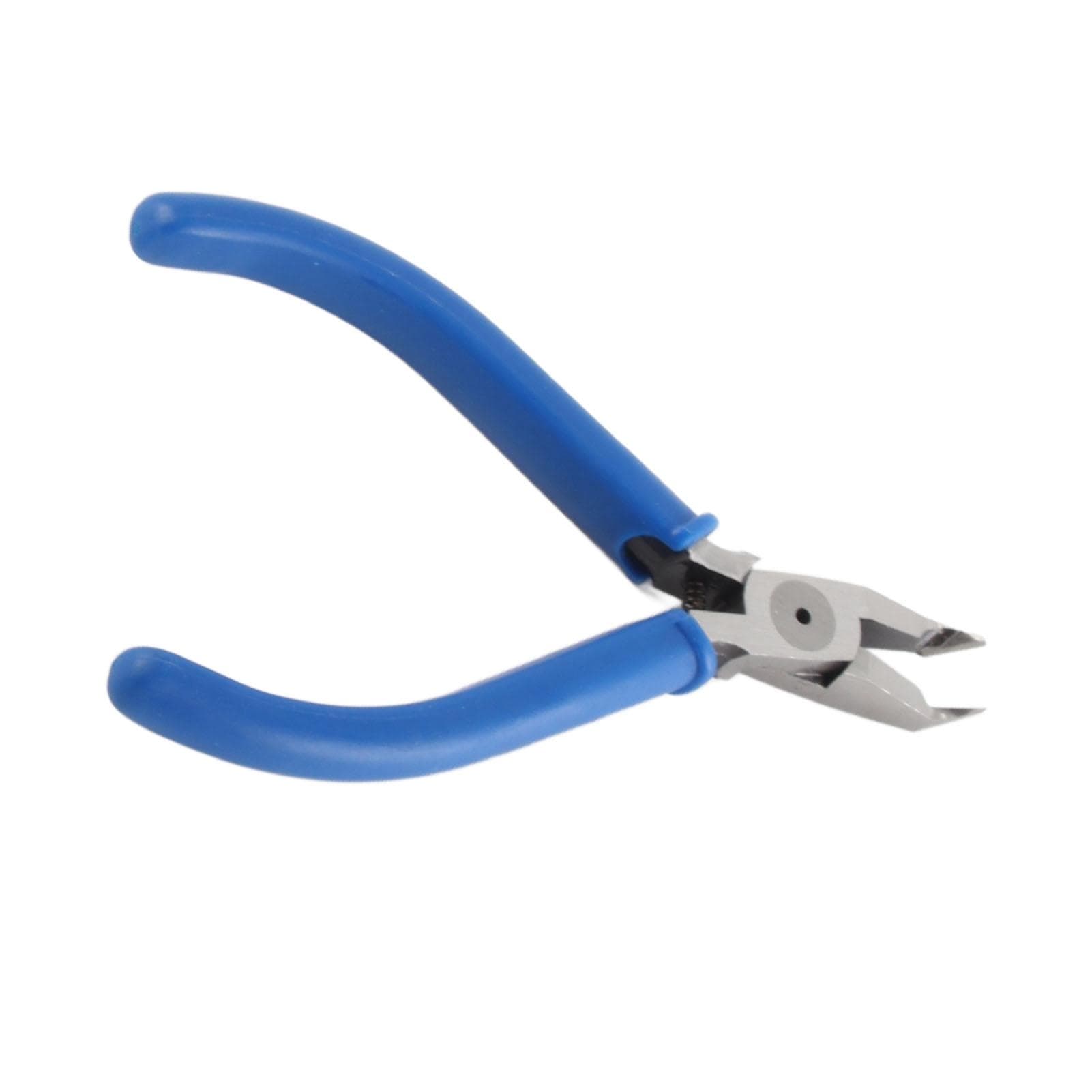 4.5 Inch Pliers Micro Flush Cutter Spring Load Wire Cutting Pliers for 1.5mm Resin Plastic Copper