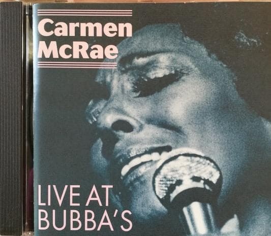 CD CARMEN MCRAE - Live at Bubba's CDSB1004 TKO Magnum Musi 2000 Japan Jazz Used