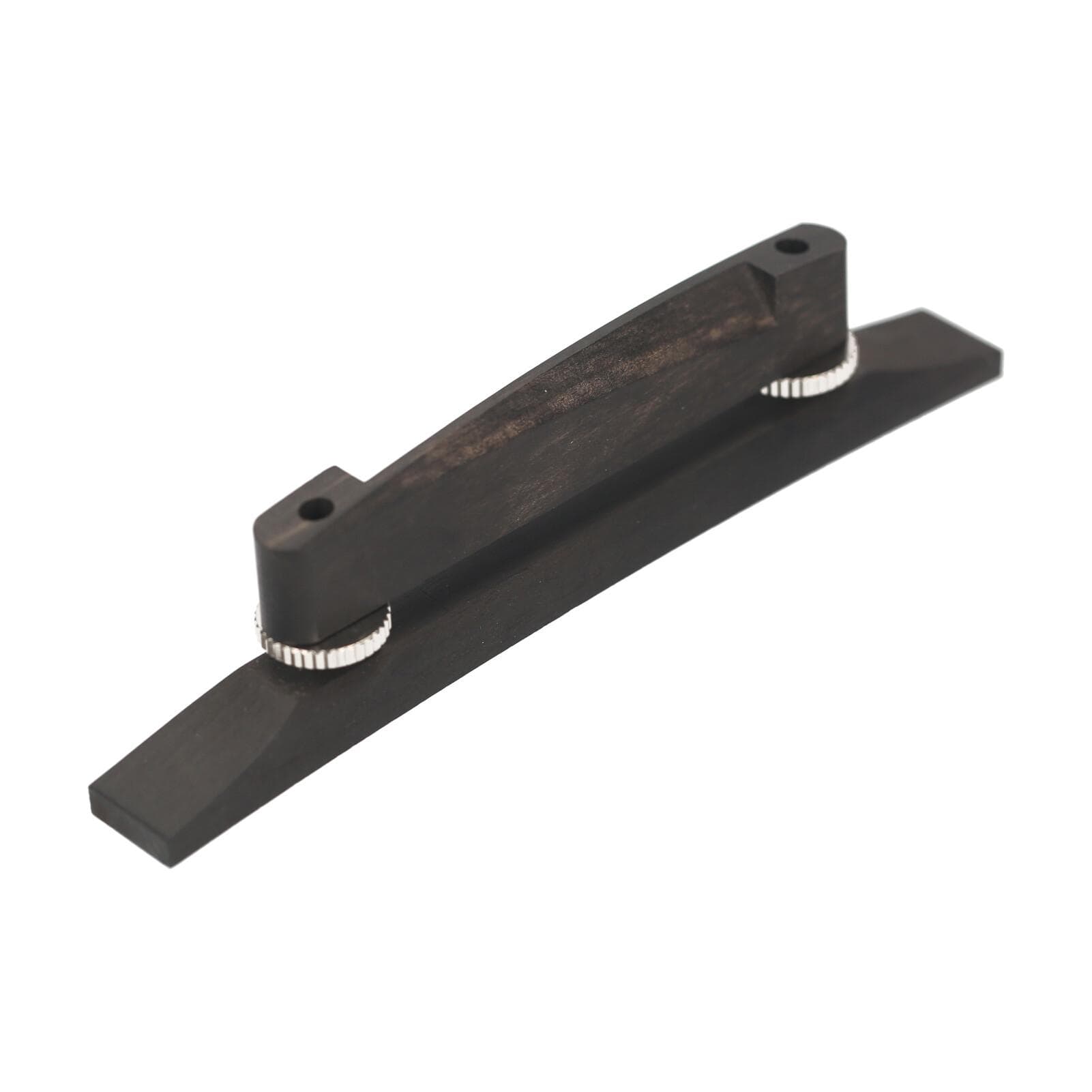Jazz Guitar Bridge Floating Archtop Bridge with Adjustable Thumbwheel for Archtop Guitars black