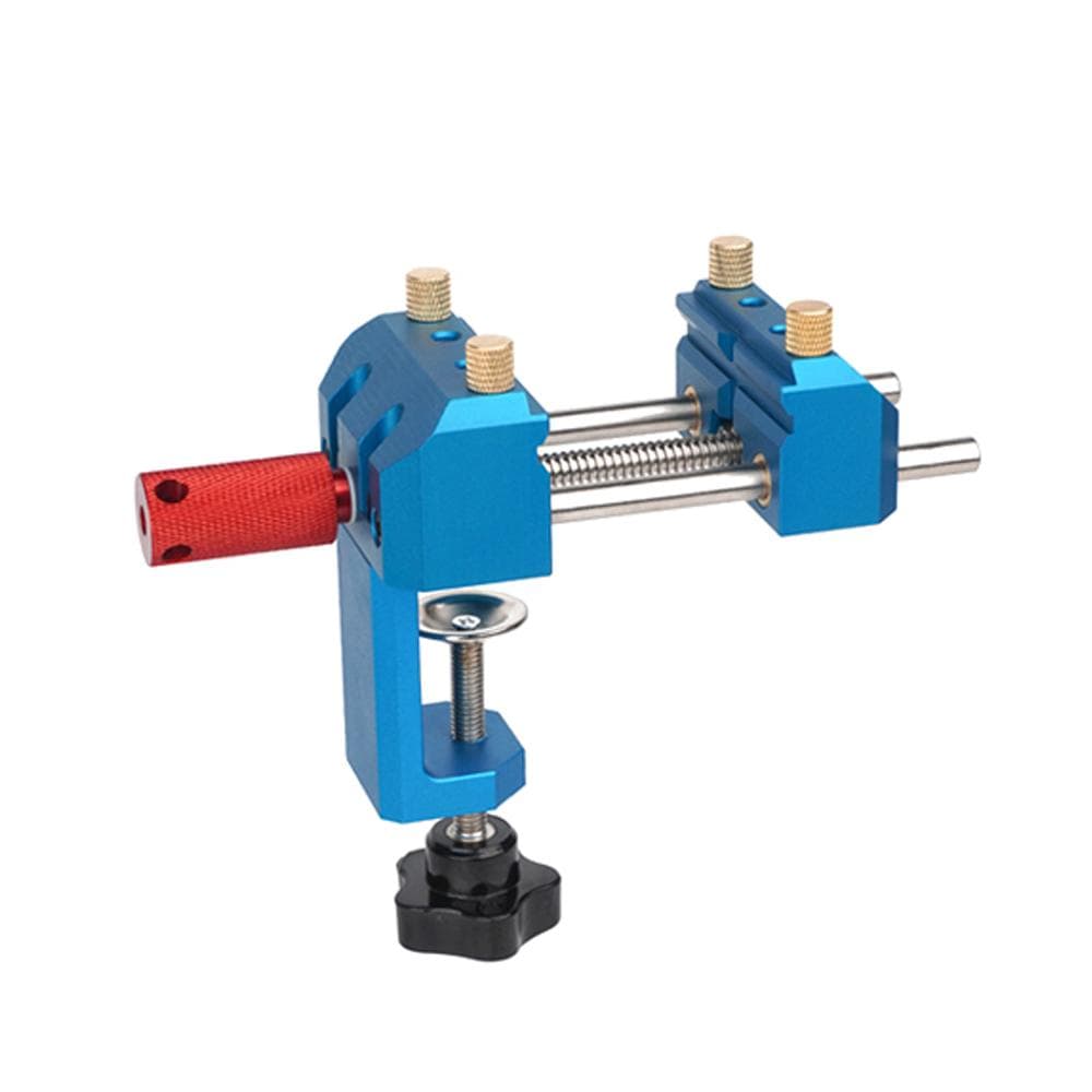 Aluminium Alloy Precisions Table Clamps Multi-function Mini Table Clamp Household DIY Woodworking blue