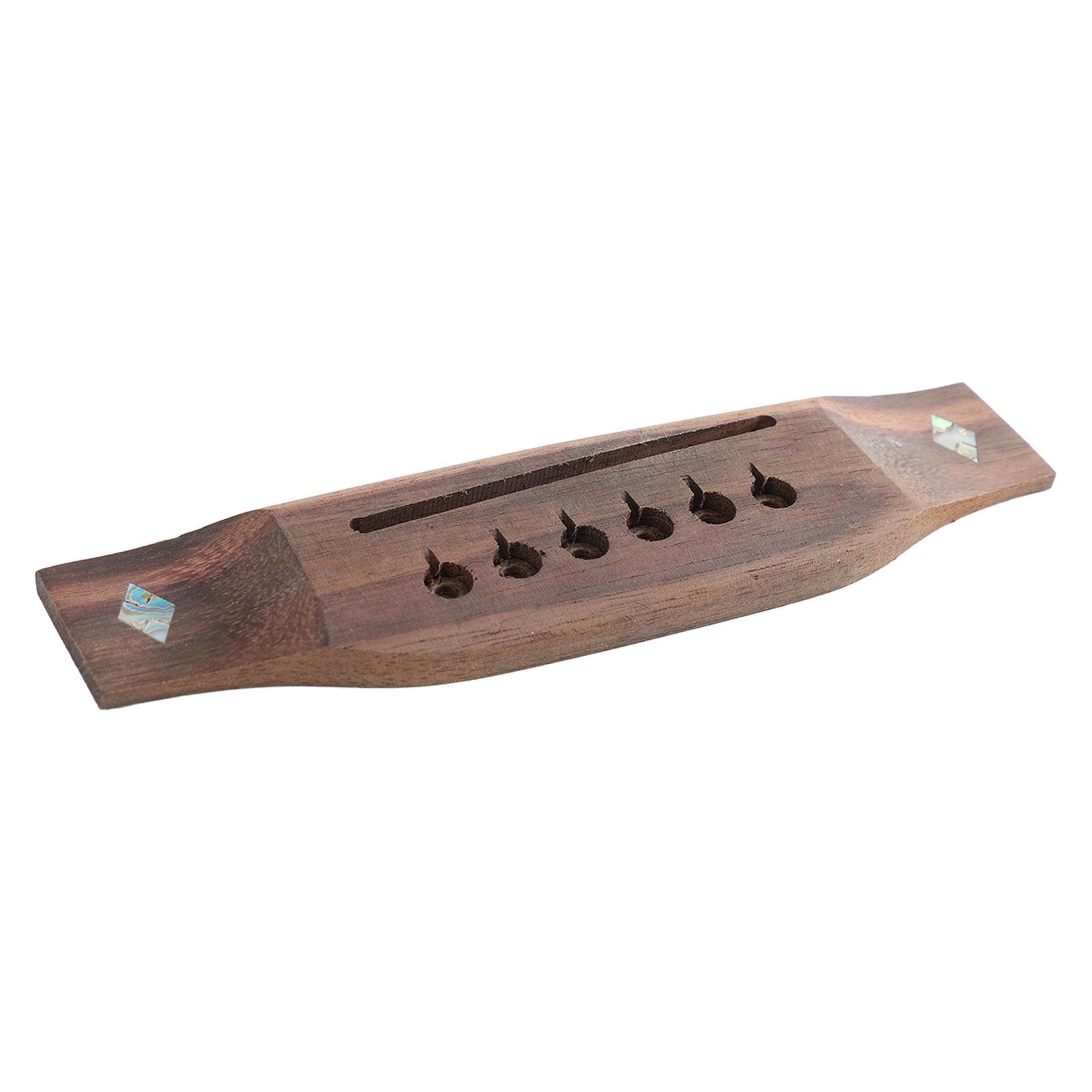 Acoustic Guitar Bridge Rosewood Pre Drilled Precisely Cut Folk Guitar Replacement Bridge