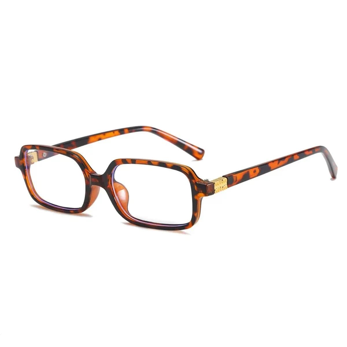 Neutral Retro Square Sunglasses Women Fashion Trendy Outdoor Beach Street Shooting Stylish Frame As picture