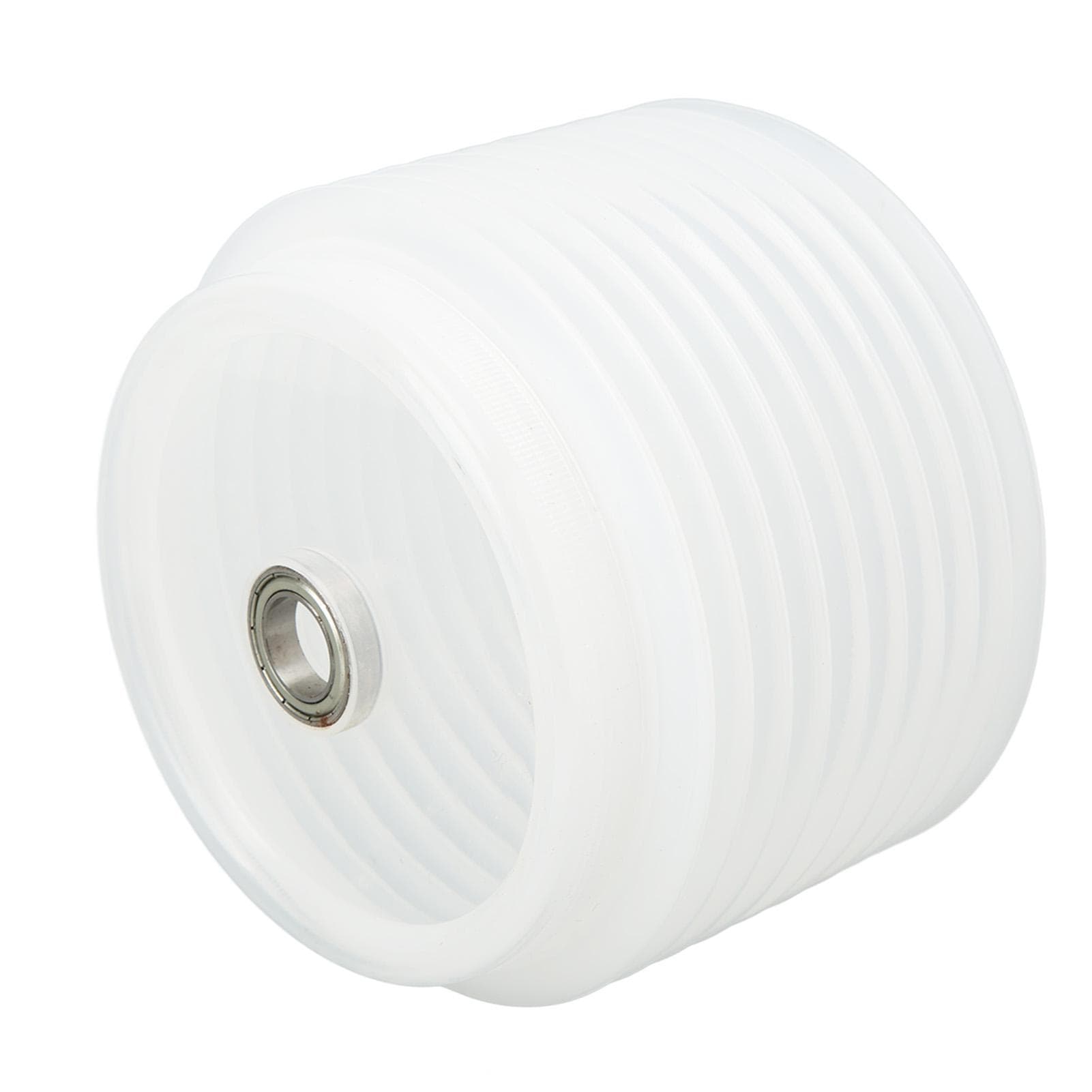 Hole Saw Dust Bowl Collector 125mm Silicone Transparent Bottom Cover with Spring for Drilling