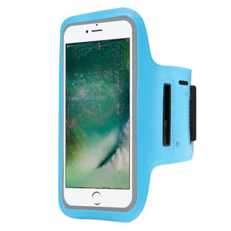 New Universal Outdoor Sports Armband Case Phone Holder For iPhone 13 14 15 Samsung Huawei Gym Running Phone Bag Arm Band Case blue