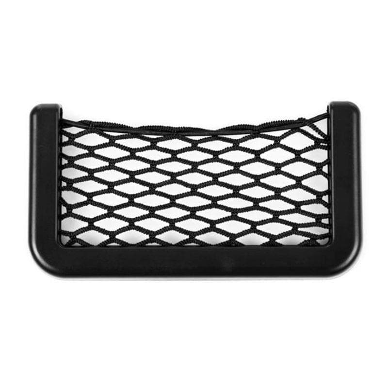 Self-Adhesive Portable Side Door Back Seat Storage Phone Holder Pocket Organizer Car Net Bag