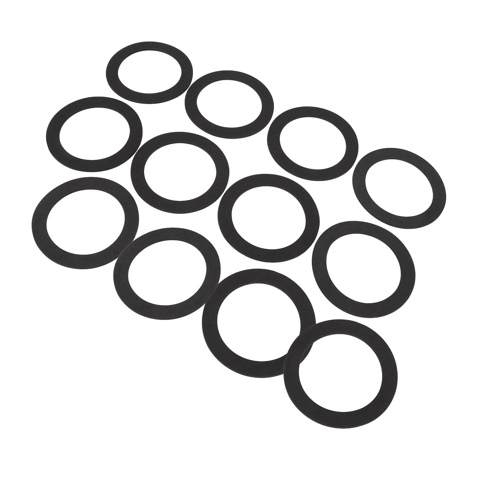 12PCS Speaker Sealing Gaskets 105mm EVA Foam Pad Noise Reduction Anti Slip Speaker Sealing Spacer