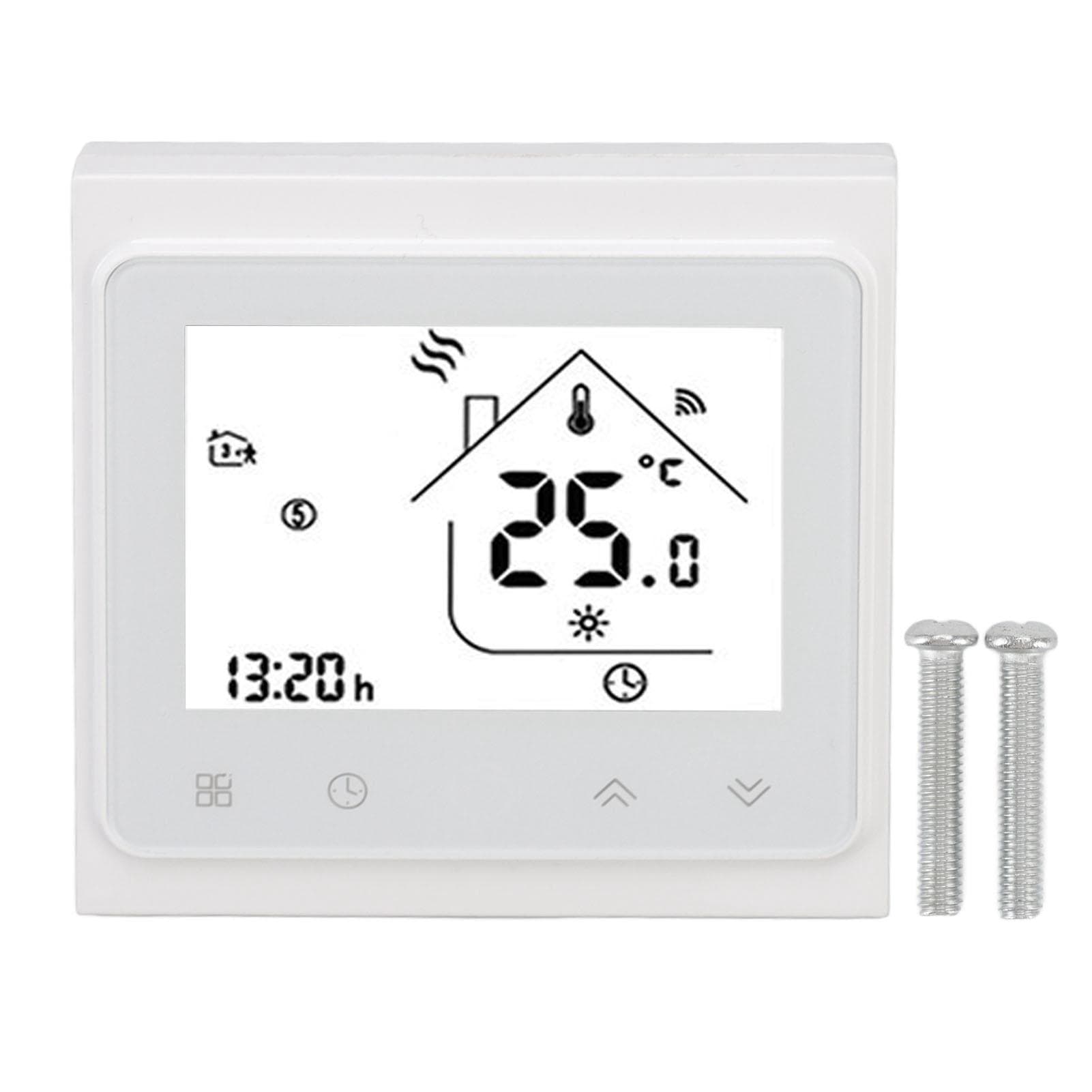 Smart Thermostat WiFi Programmable Phone App Voice Control Water Heating Temperature Controller