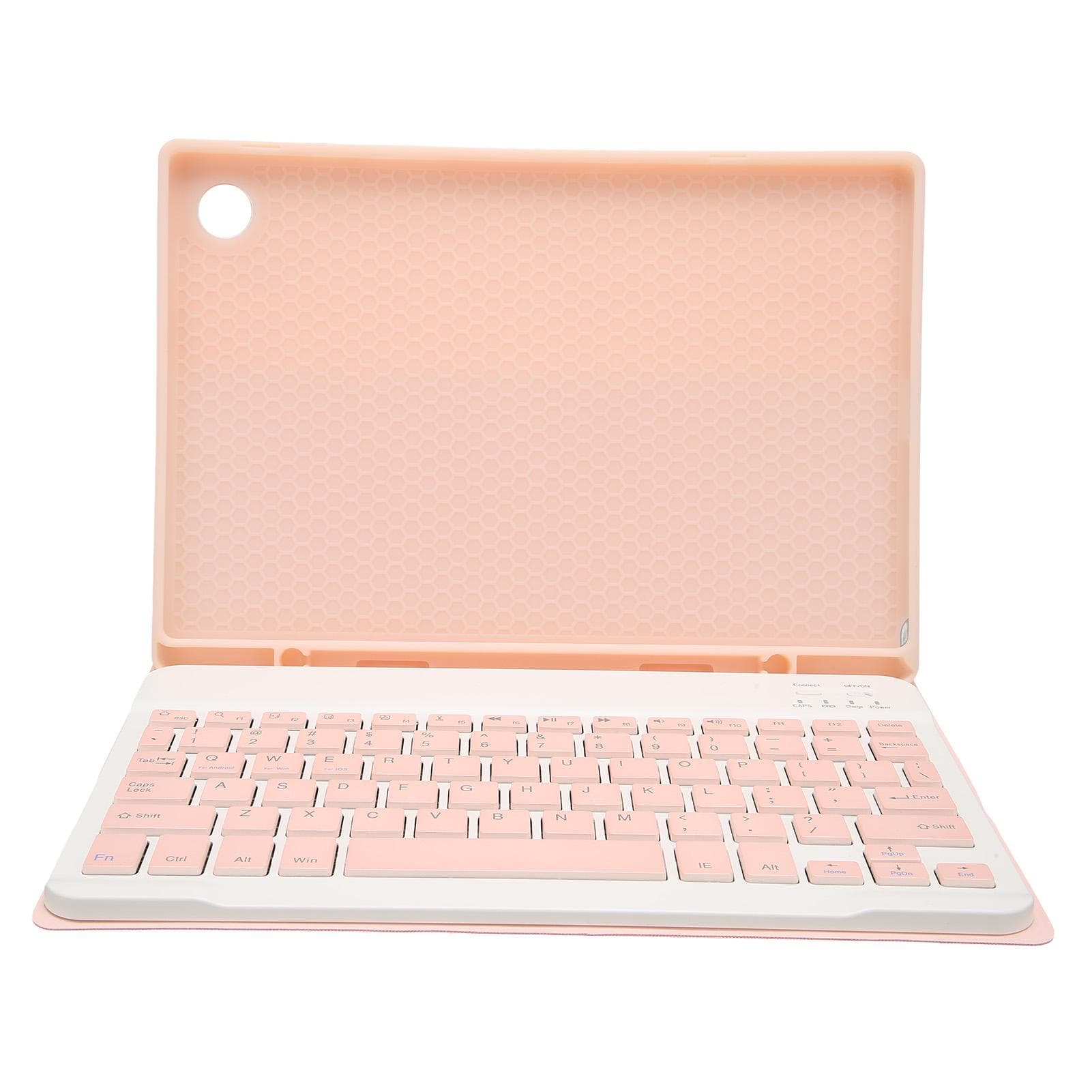 Sakura Pink Keyboard Case Pink Magnetic Detachable Wireless Keyboard Tablet Case with Pen Slotfor without touch pink
