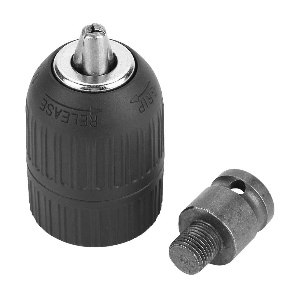 213mm Keyless Drill Chuck 12 20UNF with 12 Chuck Adaptor for Impact Wrench Conversion