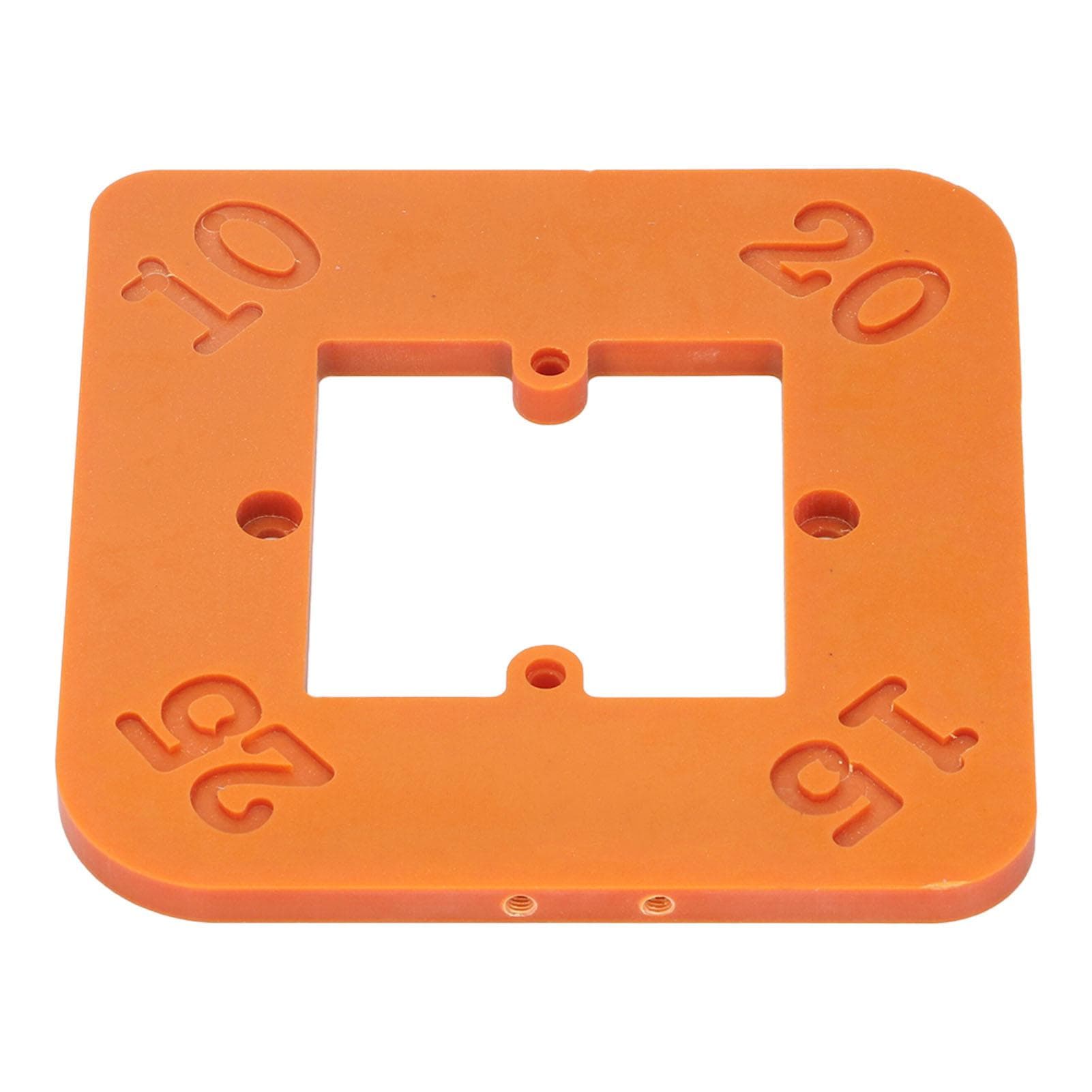 4 in 1 Round Corner Radius Template R10 R15 R20 R25 Wooden Board Corner Routing Template for