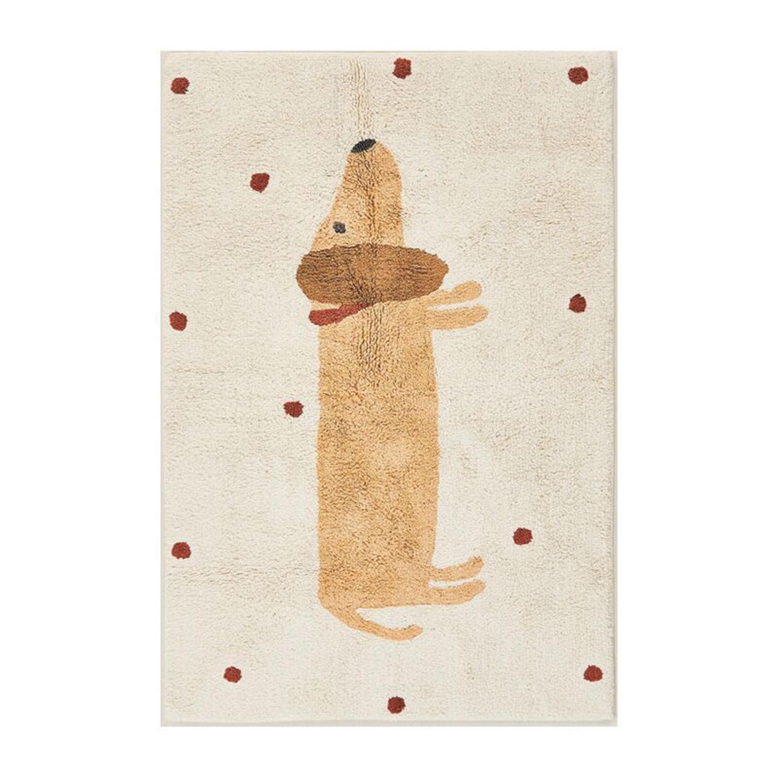 Bedside Carpet Imitation Cashmere Bedside Crawl Rug for Living Room Bedroom Corridor Type 3 40x60cm 40x60cm / 15.7x23.6in