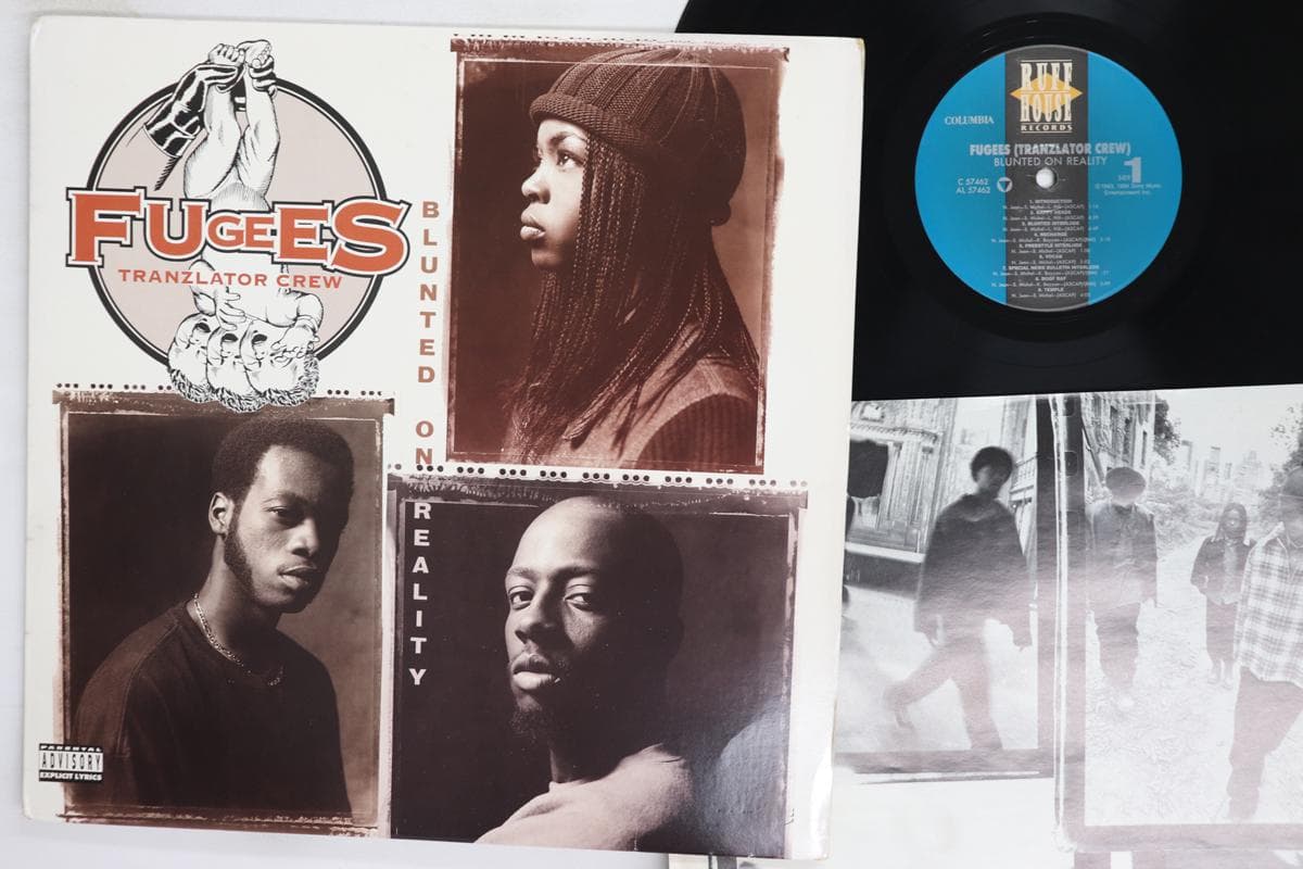 LP Record FUGEES Blunted On Reality C57462 RUFF HOUSE 1994 US Rap HipHopRB Used
