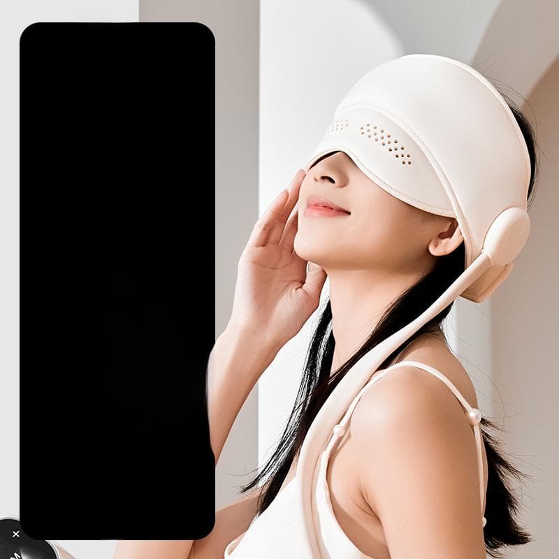 Sleeper head massager electric scalp eye hot compress massager migraine sleep aid gift pressing artifact