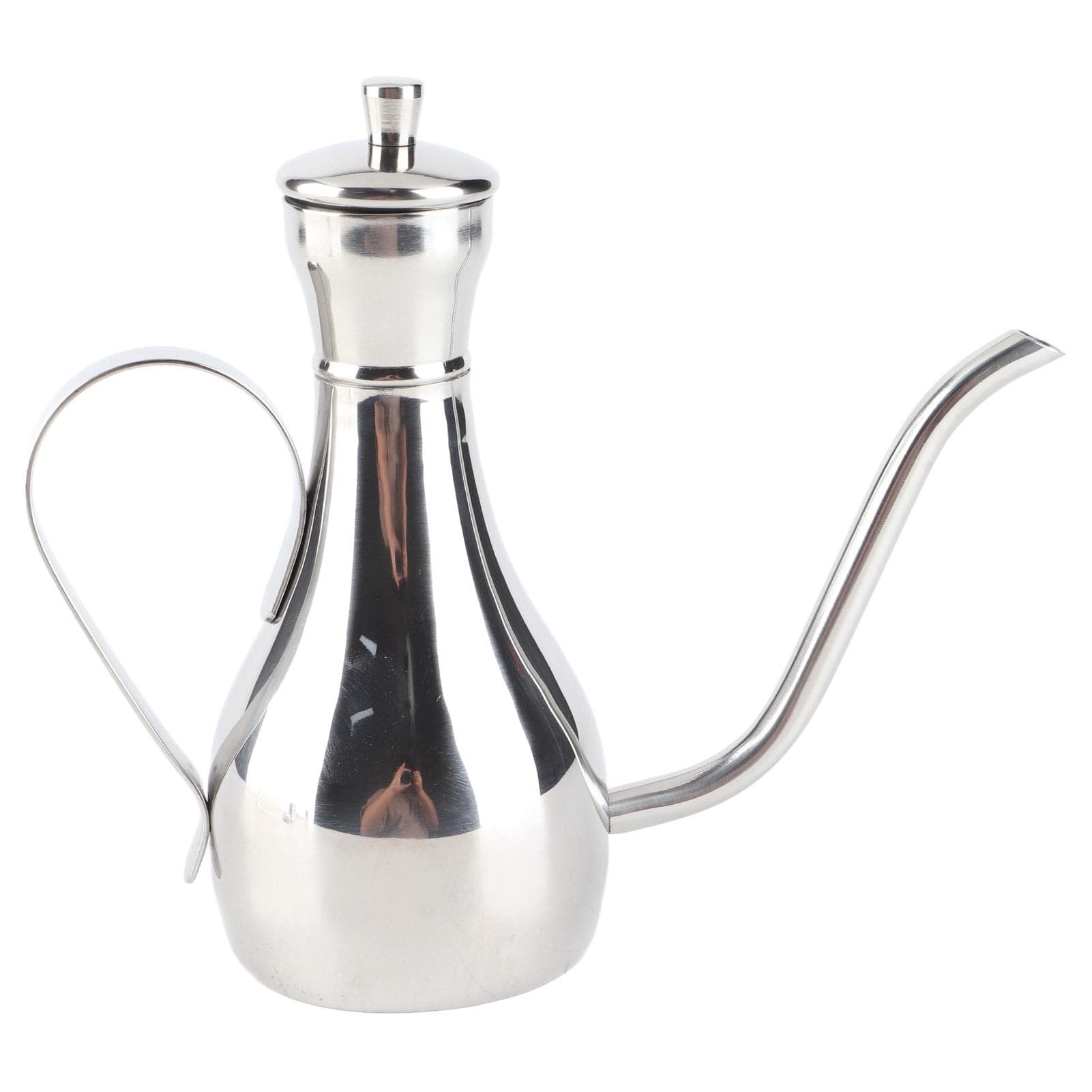 350ml 304 Stainless Steel Oil Dispenser Bottle Home Kitchen Oil Pot Filtering Oil Bottle L(for 6.5-9kg)