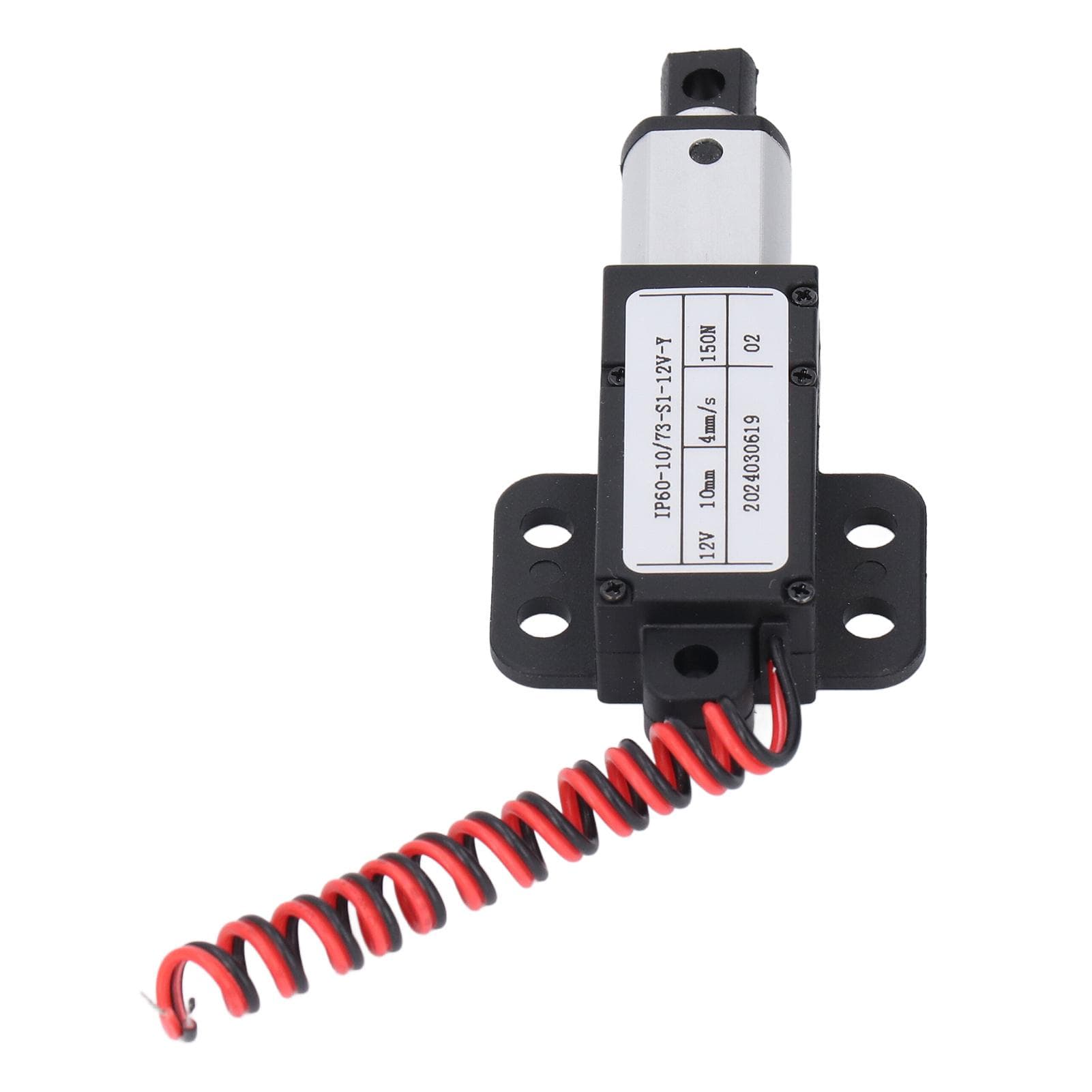 DC12V Linear Actuator 10mm Stroke 150N Thrust Electric Lifting Micro Actuator for Recliner TV Table