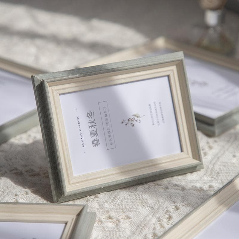 Simple Resin Photo Frame Picture Frame Wall Hanging 5 Inch 8.9 X12.7cm