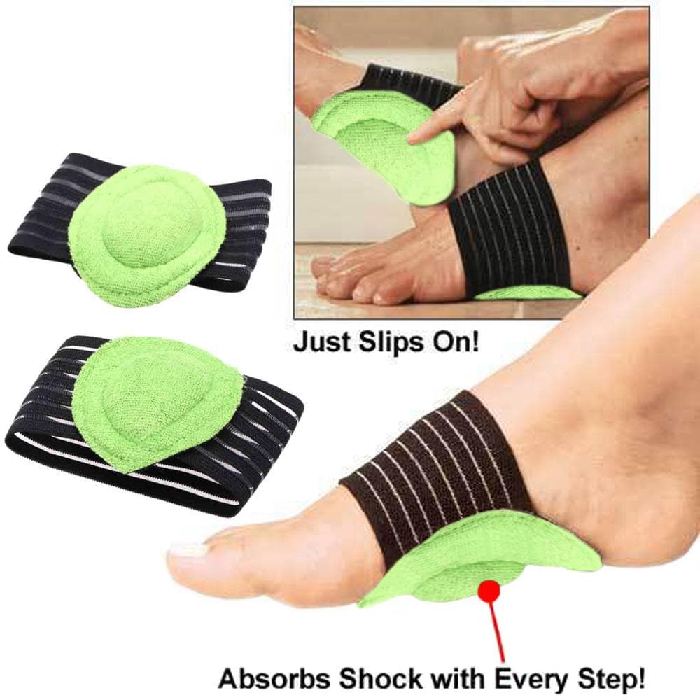1 Pair Foot Heel Pain Relief Plantar Fasciitis Insole Pads Arch Support Shoes Insert Pad
