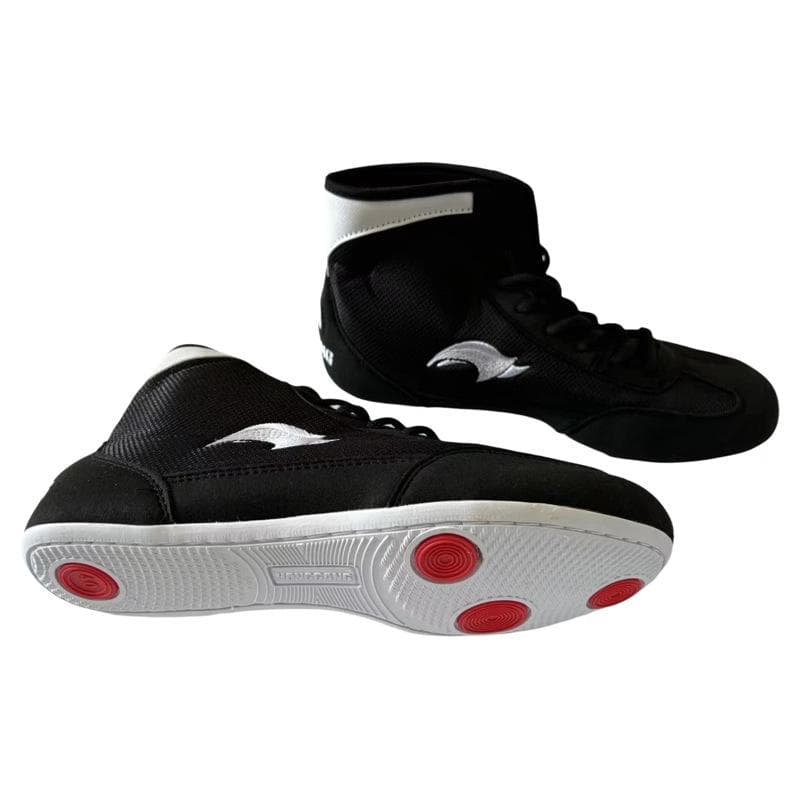 Freestyle Wrestling Training Shoes - Chinese Competition & Free Fighting Footwear 40 black