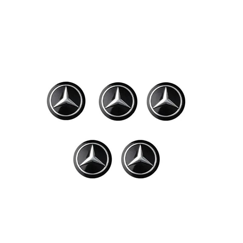 New Hot 2026 14mm Car Key Emblem Stickers Accessories For Mercedes Benz AMG E S C A B Class GLE GLS CLS GLC CLA GLA GLK GLB W205