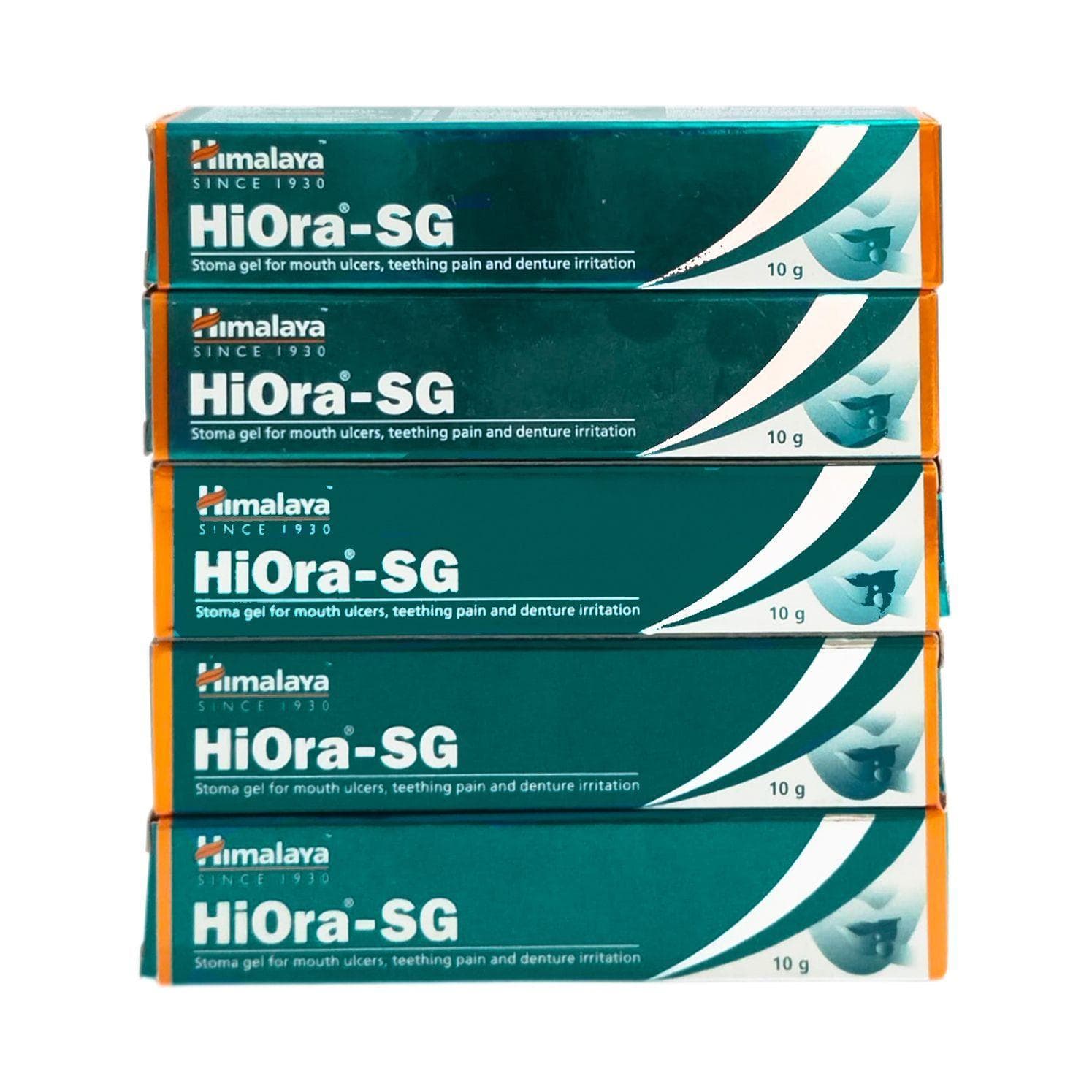 Hiora-SG set (5 x 10 g), Hiora-SG Set, Himalaya
