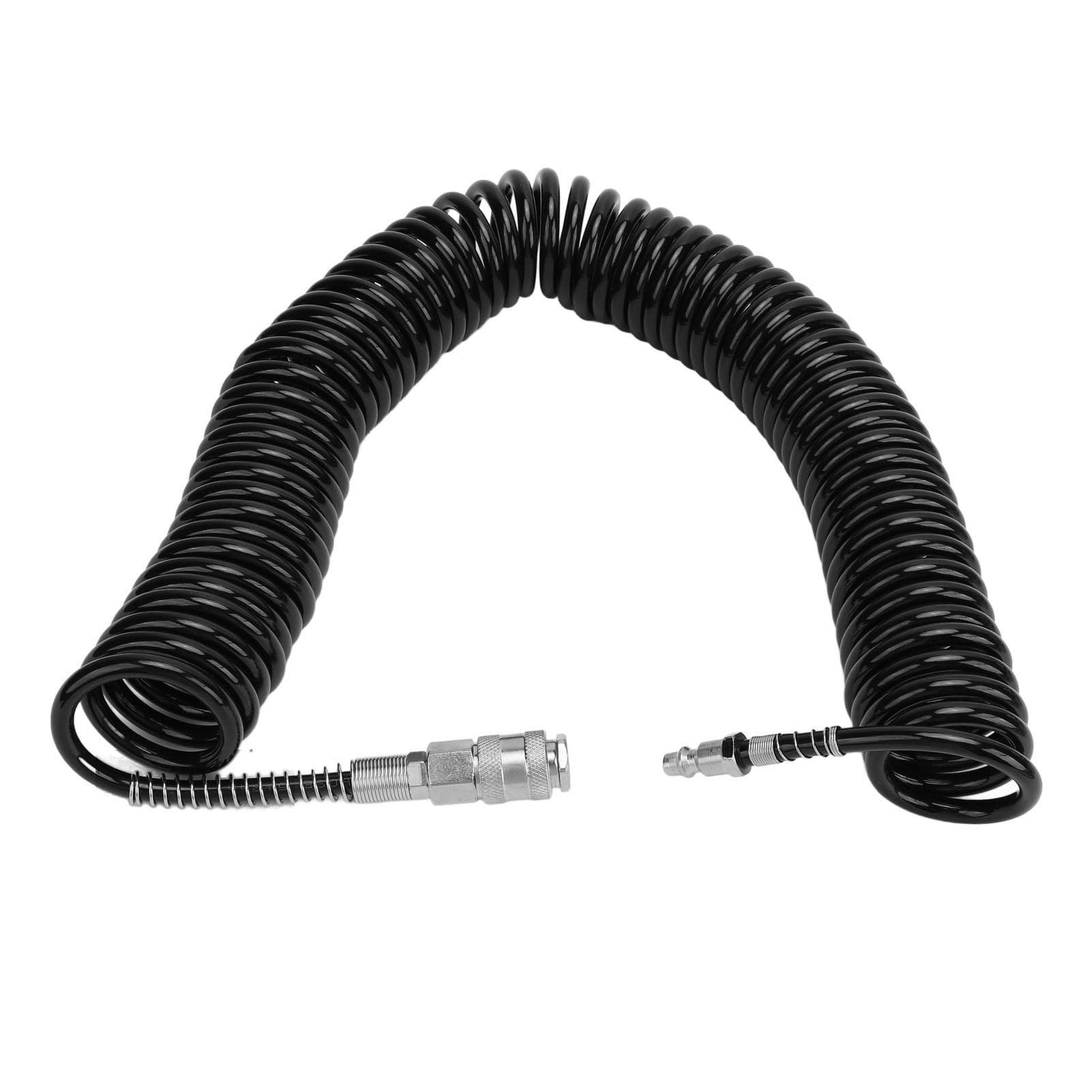 Recoil Air Hose With American Female Quick Connector Anti Tangling Coiled Air Hose for Car Tire