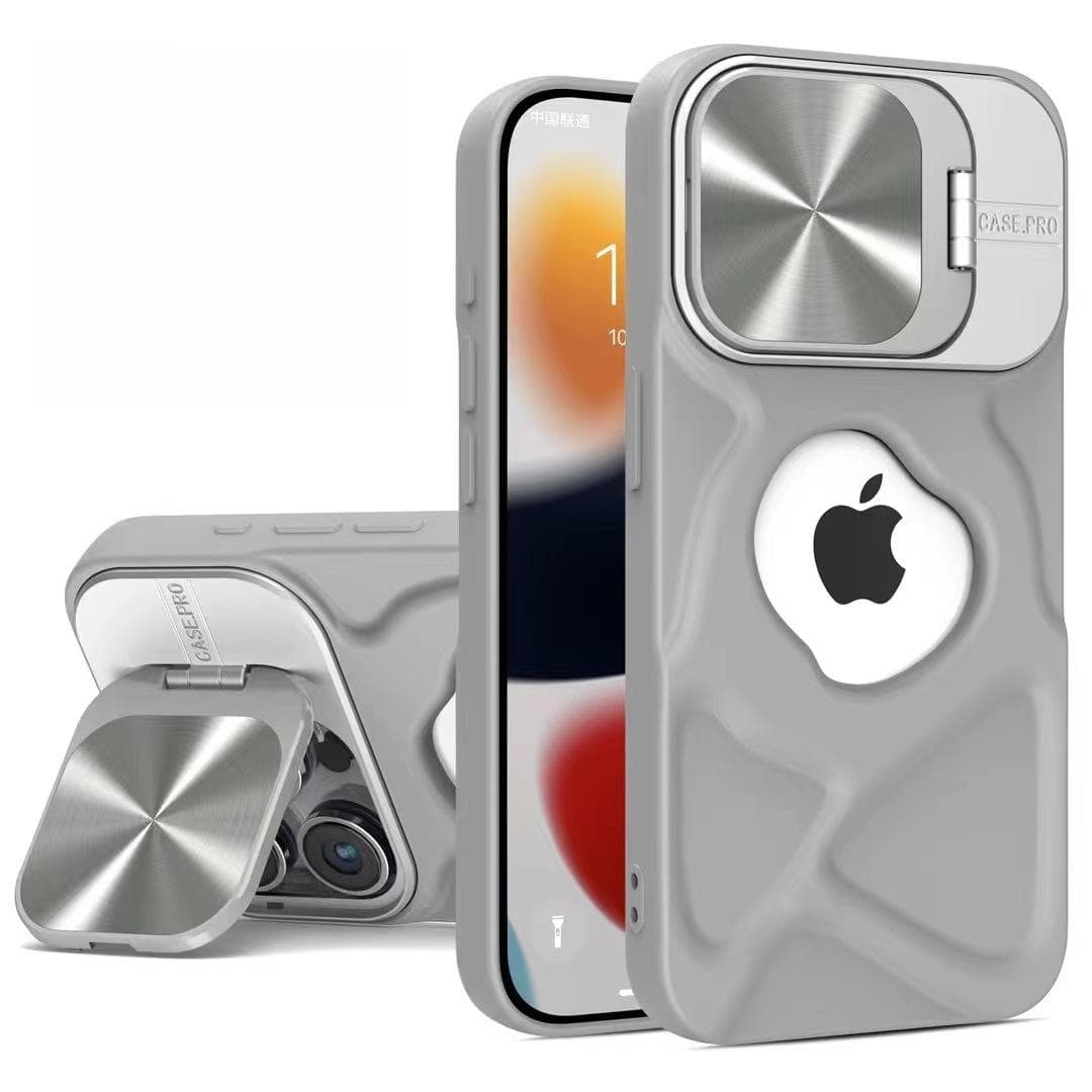 Silicone Hidden Lens Bracket Suitable for IPhone 16 Mobile Phone Case Full-inclusive Magnetic Leakage Mark Apple 15 Protective Case iPhone 11