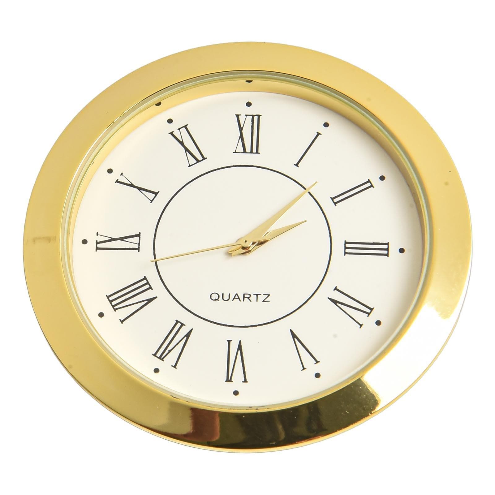 Clock Insert Quartz Movement Round Glass Quartz Movement 55mm A