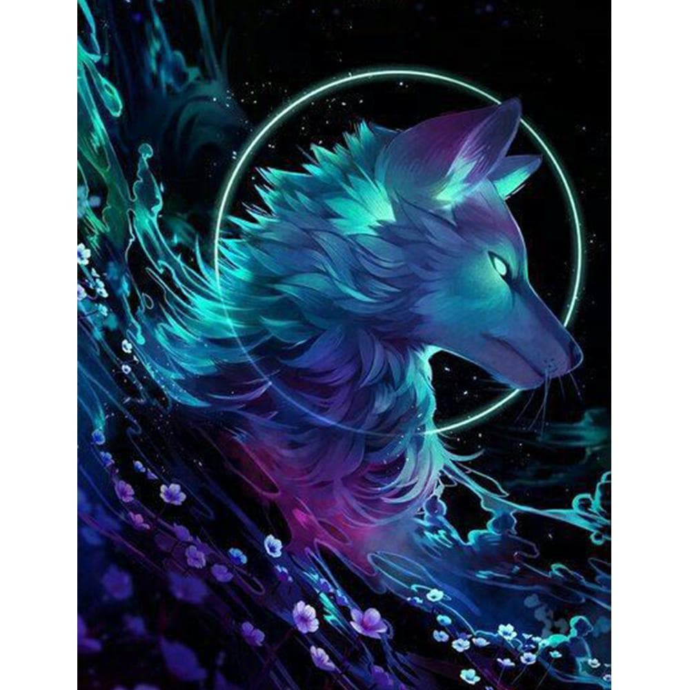 Full Drill Round Diamond Painting 5D DIY Diamond Embroidery Portrait Home Decoration 20X30CM