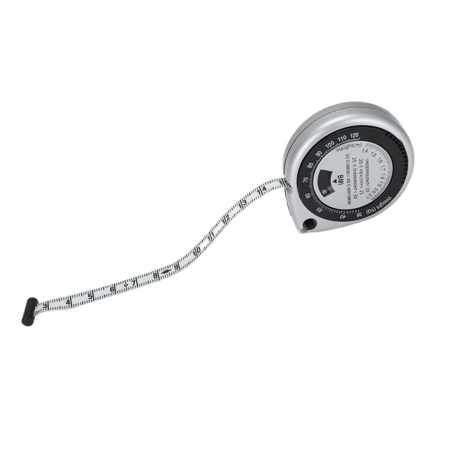 Body Measure Tape Double Scale Retractable Waist Fat Measuring Tape for Weight Loss