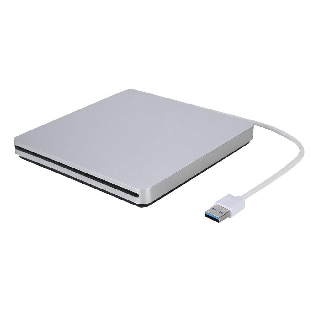 USB 3.0 Data Transmission External Slot Load DVD Burner CD Driver for Mac Windows