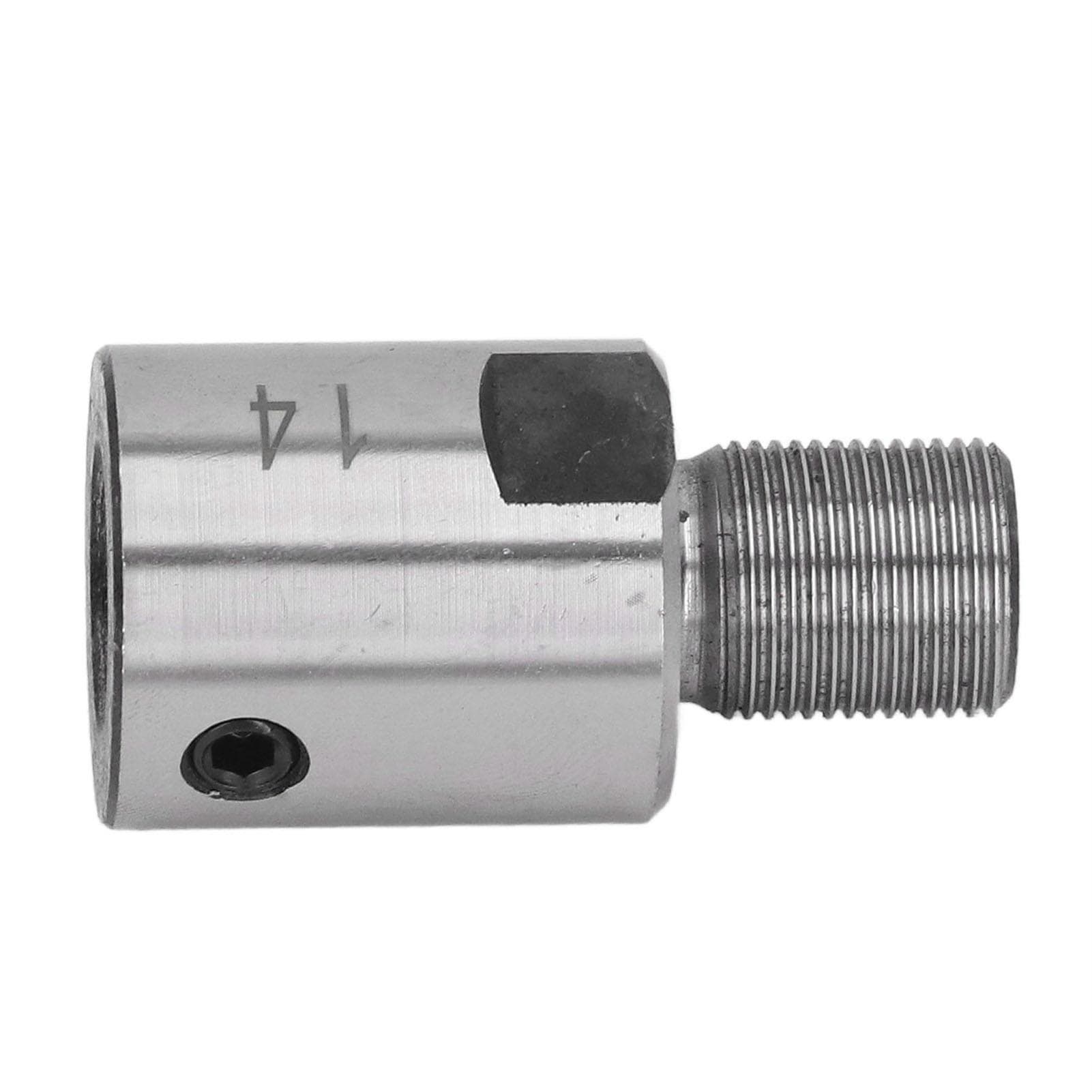 M14 Connecting Rod Stainless Steel High Accuracy Chuck Connecting Adapter for Woodworking