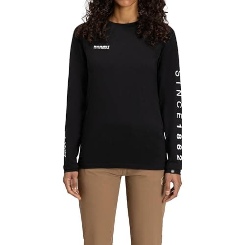 Mammut QD Logo Print Long Sleeve T-shirts AF Women's (1016-01040) - Asian Fit