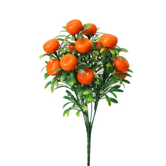 Artificial Plant No Withering Decorative Reusable Modern Orange Lemon Fruit Bonsai Home Supplies A