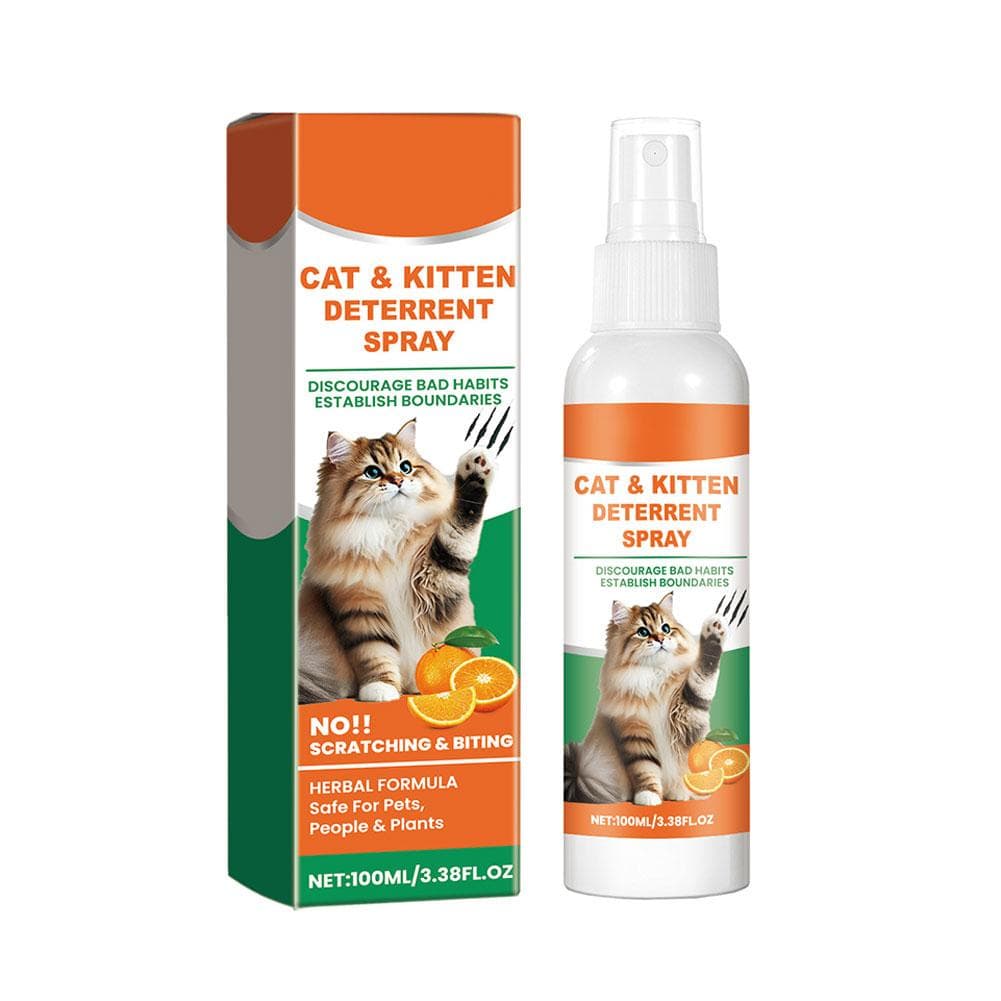 100ML NEW Cat Repellent Spray Keep Pets Away From Anti-scratching And Anti-chewing Pet Accessor G7S9 1set-100ml