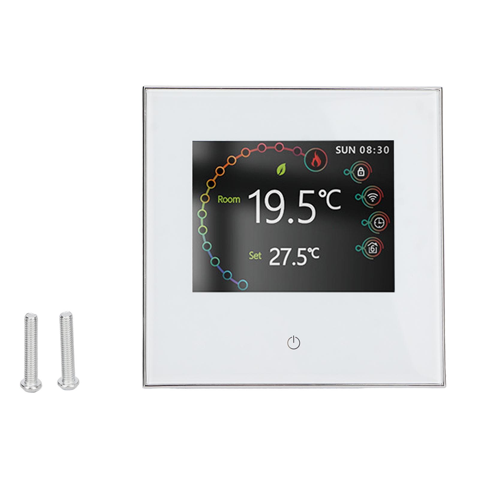 Smart Thermostat LCD Touch Screen Accurate Temperature Control Wireless Wifi Thermostat 95?240V